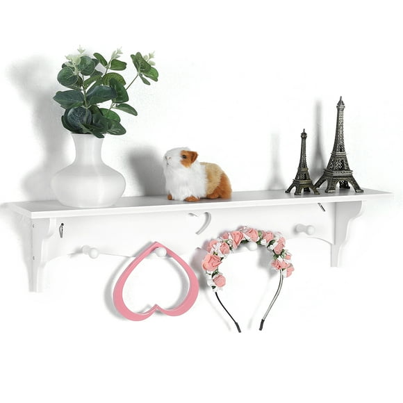 Wall Shelf Pvc Hollow Out Decoration Love Hollow Shelf Environmental Love Shape Decorative Decorated Ornament for Wall Backyard Ornament Utility Shelves