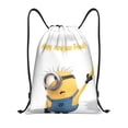 thumbnail image 1 of Pofeuu Minions for Water-Resistant 210D Drawstring Bag Compact Foldable Design Gym Yoga Travel Essentials Lightweight Carryall-Small, 1 of 6