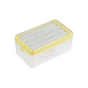 Unique Bargains Soap Dish with Drain Multifunctional Soap Dish Soap Cleaning Storage Foaming Box Keep Soap Dry Gray