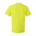 thumbnail image 4 of COUVER Durable High Density Cotton Heavyweight T Shirt Safety Green X-Large (Mens), 4 of 4