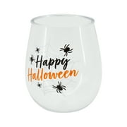 Way To Celebrate Halloween Stemless Wine Glasses