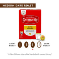 thumbnail image 6 of Community Coffee Coffee and Chicory Medium-Dark Roast Single Serve 36 ct Box, 6 of 11