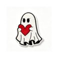 thumbnail image 2 of Thick Faux Wool Halloween Ghost Pet Doormat Non Slip Acrylic Entry Rug Dirt Trapping Door Mat for Muddy Pet Paws, 2 of 6