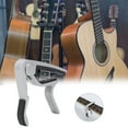 thumbnail image 2 of Cergrey Accessoires de Guitare 1pc Guitare Capo + 5Pcs Celluloïd Pic Alliage de Zinc Cordes Accessoires de Réparation d'Instruments, Capo en Alliage de Zinc, 2 of 8