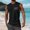 01 Black, variant on Men's Fashion Loose-Fit Casual Sleeveless Stretch Pullover Crew Neck Sports Fitness Vest with Coconut Tree Print Top