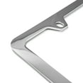 thumbnail image 5 of Ford Fiesta in 3D American-Made Mirror Chrome Metal License Plate Frame, 5 of 8