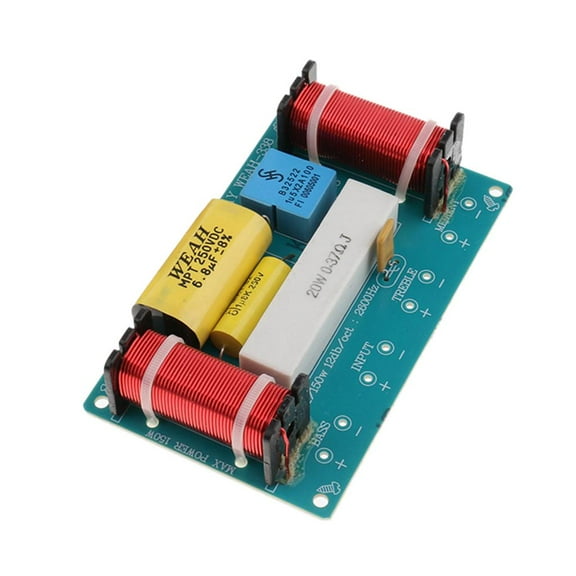 Universal 120W 3 Unit Speaker Divider Distributor Crossover Filter Module Board