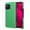 Green, variant on For Revvl 7 5G (T-Mobile) Dual Layer Slim & Tough Hybrid Shockproof Heavy Duty TPU Matte with Textured Rugged Shell Protection Phone Case Cover by Xpression - Black