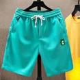 thumbnail image 5 of Pantalones cortos holgados para hombre, de secado rápido, para correr, para gimnasio, talla XL, con baloncesto, talla XXL, 5 of 5