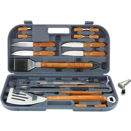 Mr. Bar-B-Q 20pc Tool Set with Bonus Light