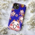 thumbnail image 5 of Pixel Art Cat Phone Case, Playful Retro Gaming Style Cute Cats and Snacks iPhone Cover for iPhone 16 15 14 13 12 11 Pro Plus Mini, 5 of 6
