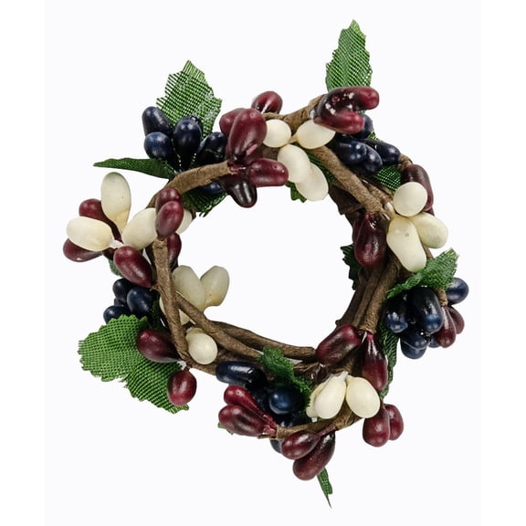 CWI Gifts 6-Piece Country Mix 1-Inch Pip Berry Ring Set, Mini