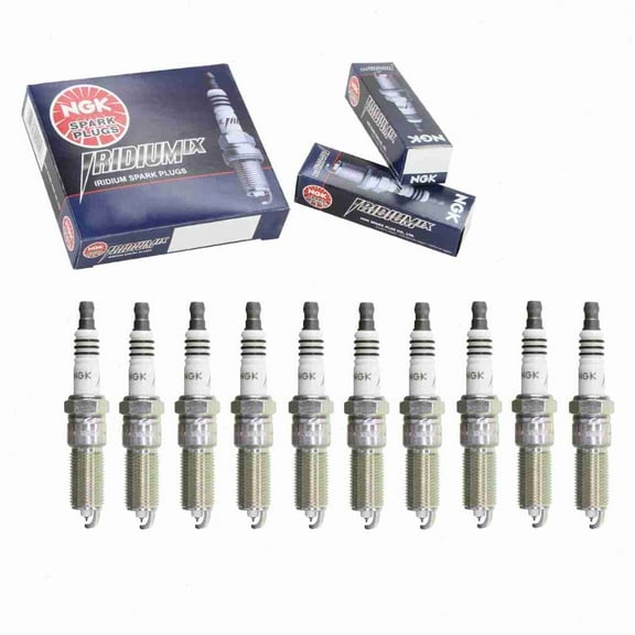 10 pc NGK 2313 Iridium IX Spark Plugs for 4482 9654 HR9SII330X Ignition Wire Secondary Fits select: 2003-2008 DODGE RAM 1500, 2001-2010 CHRYSLER PT CRUISER