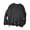Black, variant on Men Fall Winter Sweater Ripped Hole Solid Color Round Neck Knitted Retro Japanese Style Mid Length Loose Long Sleeve Soft Warm Pullover Men Sweater