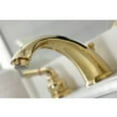thumbnail image 4 of Kingston Brass KB962B Widespread Bathroom Faucet, Polished Brass, 4 of 5