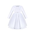 thumbnail image 1 of Flower Girls Dress White Layered Tulle Party Pageant Wedding Princess 7 Years, 1 of 6