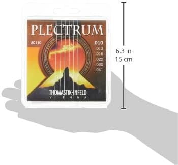 Thomastik AC110 Plectrum Bronze Extra Light Acoustic Guitar Strings