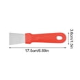 thumbnail image 2 of Fiudx Raspador de Cerámica, Herramienta de Cocina Duradera para Eliminar Restos de Comida, Cuchillas de Alta Resistencia para Un Rendimiento Duradero, Mango Ergonómico para Un Agarre Cómodo, Ideal pa, 2 of 5