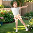 thumbnail image 6 of joogoo Orange Bows Girls Lined Shorts Bike Dance Bottoms 5T, 6 of 7