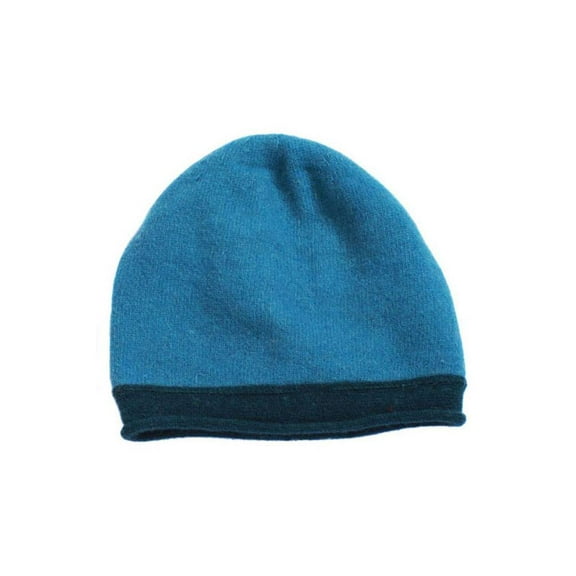 Womens Soft Cuffed Beanie, Teal