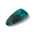 thumbnail image 3 of Natural African Turquoise(Jasper) Pendants Teardrop Charms 40x20.5x7mm Hole: 1~1.5mm, 3 of 4