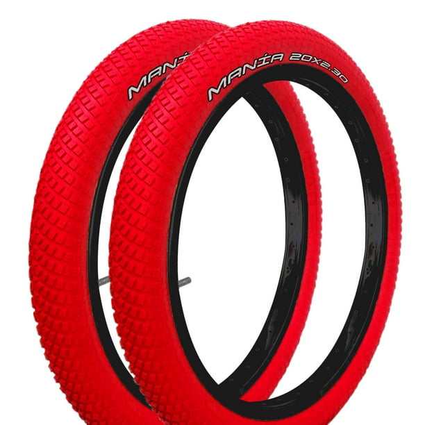 Par llantas BMX DRAGON Rodado 20 X Rojas