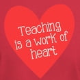 thumbnail image 3 of CafePress - Red Teacher Heart Dark T Shirt - Men's Classic Graphic Cotton T-Shirt, 3 of 4