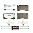 thumbnail image 2 of Power Stop Front Z26 Street Warrior Carbon-Fiber Ceramic Brake Pads with Hardware Z26-2195, 2 of 7