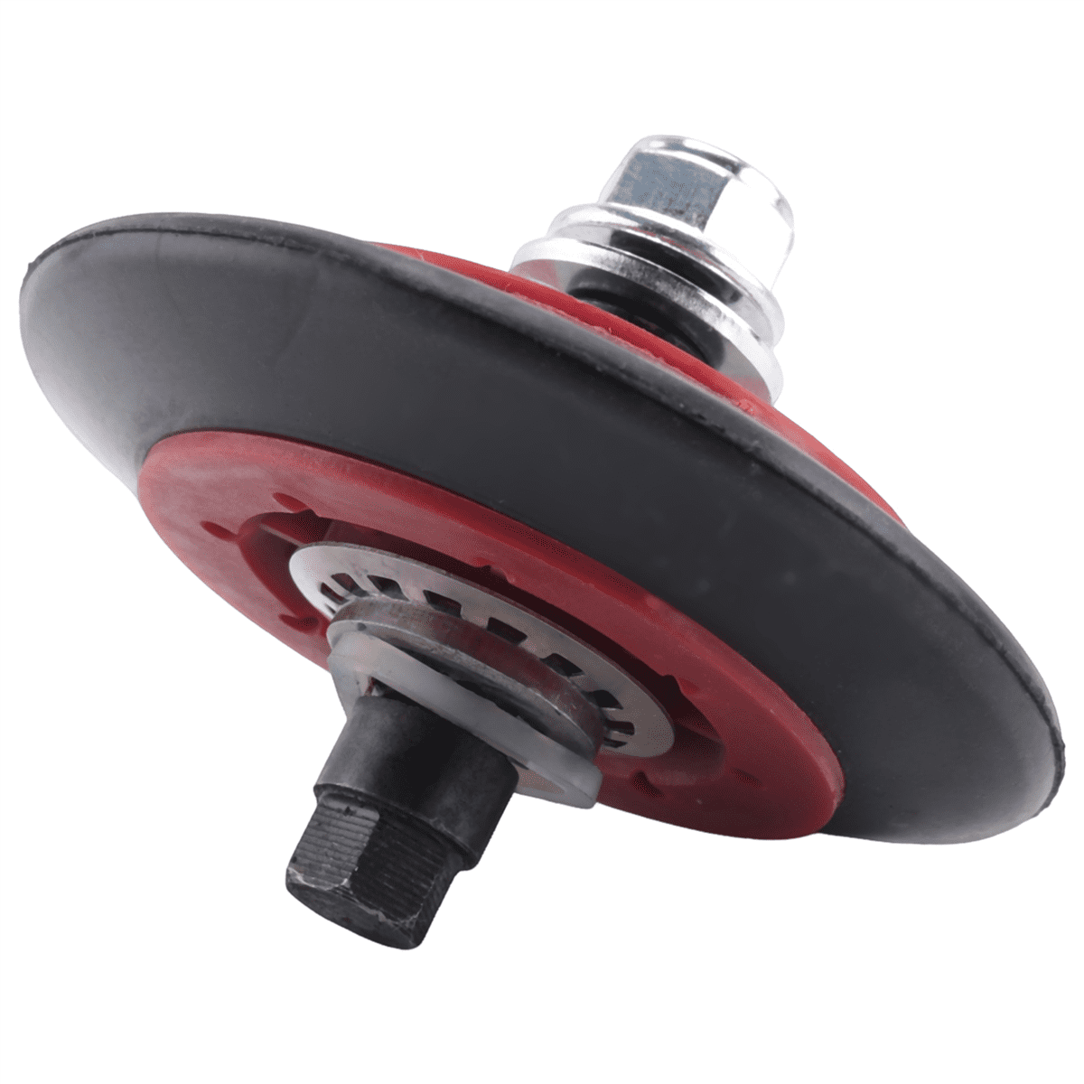 4 Pack of 4581EL2002C Dryer Drum Roller Assembly Fit for , , Replace Part 4581EL3001C, PS8260240,4 x Dryer Drum Support Roller,Red&Black