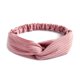 thumbnail image 1 of Diadema con nudo cruzado para mujer, bandas elásticas para el cabello, diadema suave de Color sólido para niña, accesorios para el cabello, envoltura para la cabeza anudada trenzada, 1 of 4