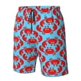 thumbnail image 4 of Fotbe Cartoon Crabs Trajes de Baño Estampados para Hombre, Shorts de Verano de Secado Rápido, Ropa de Playa, Bañadores-3X-Large, 4 of 6