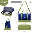 thumbnail image 2 of Gynky Travel Duffle Bag Weekender Bags for Women with Shoe Compartment Carry on Overnight Bag Gym Duffel Bag with Wet Pocket Hospital Bags for Labor and Delivery, 2 of 8