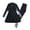 Black2, variant on lnmuld Girls Full Coverage Two-Piece Swim Set, Long Sleeve Rash Guard & Swim Pants Beachwear Size:13-14 Years