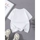 thumbnail image 2 of Boys' Dinosaur Chasing Cat Print Humorous Graphic Cotton T-Shirt - Soft, Stretchy, Comfortable Round Neck Short Sleeve Tee for - Perfect Gift for Casual Attire, Casual Wear | Round Neck Tee | Stretch, 2 of 6