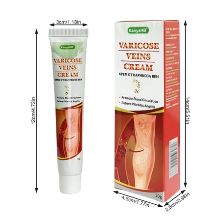 Venobalm Varicose Veins Cream 20g Blood Circulation Vein Veins Cream; Defense ...
