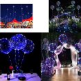 thumbnail image 4 of 10pcs 20 Inch Bobo Balloons Bubble Balloons, Light Up Transparent Balloons, For Children Day Independence Christmas Wedding Birthday Valentines Fathers Day Halloween Party Decoration Glow Party, 4 of 4