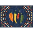 thumbnail image 3 of Charron, Veronique 24x17 Black Modern Framed Museum Art Print Titled - Tex Mex Fiesta I Dark, 3 of 5