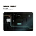 thumbnail image 1 of Magic Shark Earth Golden Flower Cat Ainime Circuit Board Matte Skin Sticker Film Cover for Credit Card Bank Card 1406 Large Chip, 1 of 6