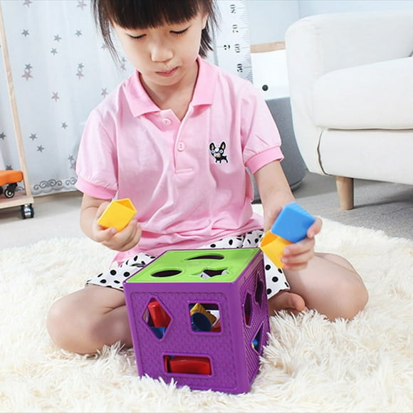 Juguete clasificador de formas Jadeshay educativo geométrico colorido