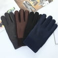 thumbnail image 5 of D-GROEE 1 Pair Full Finger Cycling Gloves, Touchscreen Cycling Gloves Windproof MTB Biking Gloves Thermal Suede Cycling Glove, 5 of 8