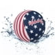 thumbnail image 1 of Pelota para rebotar en el agua Waboba Pro con agarre adicional, estrellas y rayas, 1 of 6