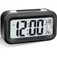 thumbnail image 1 of Reloj despertador digital, reloj despertador con luz LED, reloj despertador silencioso a pilas con números grandes para niños, niñas, niños, adolescentes y adultos, reloj despertador, 1 of 5