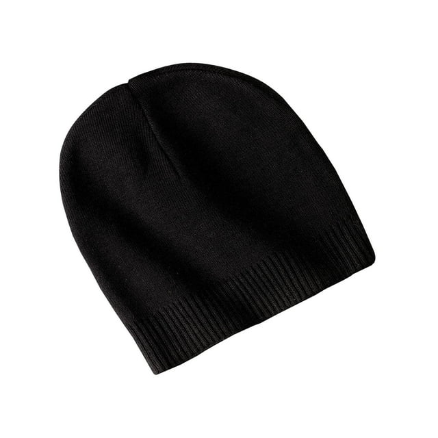 Top Headwear Bonnet 100% Coton - Noir