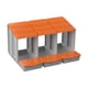 thumbnail image 1 of Caja para poner huevos, nido para gallinas, fácil de limpiar, resistente, para aves de corral naranja, 1 of 9