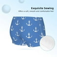 thumbnail image 4 of Girls Underwear, cute white Anchor blue print Cute Soft Breathable Cotton Girls Panties, Kids Stretch Cute Underwear Brief for Teen and Toddlers Girls, 4 of 7