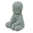 thumbnail image 3 of Buddha Stone-Statue Little Buddhist Monks Tibetan Buddhism Figurines Zen Garden Ornament Meditation Home Aquarium-Decoration, 3 of 9