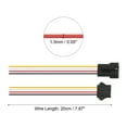 thumbnail image 2 of Uxcell 20PCS SM 4Pin Connector Male to Female Plug Electrical Wire 2.54mm Pitch 20CM Terminal Connector Cable, 2 of 5