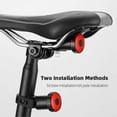 thumbnail image 4 of Luz trasera para bicicleta, recargable, inteligente, con sensor de freno y soporte para sillín, accesorios para bicicleta de carretera, 4 of 5