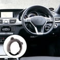 thumbnail image 4 of Diffuse Car Steering Wheel Cover, Protector for 15 Inch Universal Steering Brown, 4 of 7