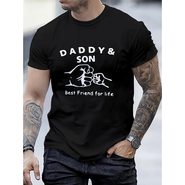 Men's Summer Casual T-Shirt with Unique Print Design - Soft Polyester Blend, Stretch Fit, Round Neck, Non-Transparent - Perfect for Daily Wear & Vacations Tee For Adult, Men, Women, Teen, Teenager, A
